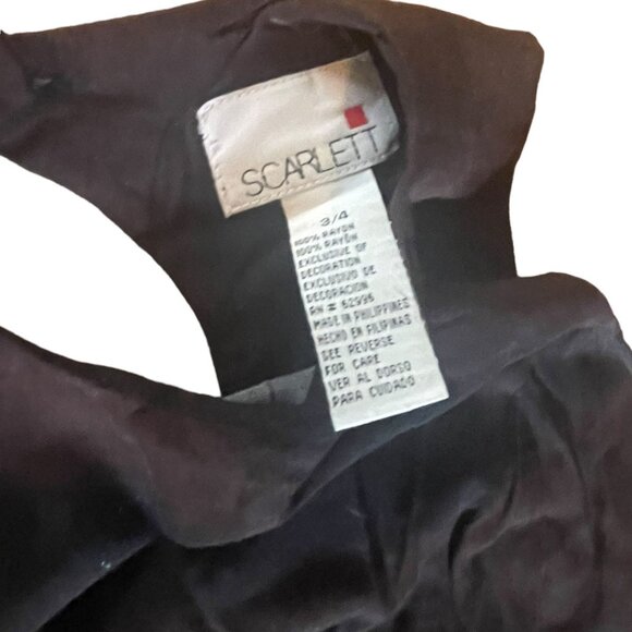 VTG. Scarlett lightweight sleeveless Y2K Maxi Tiger Dress - Picture 6 of 8